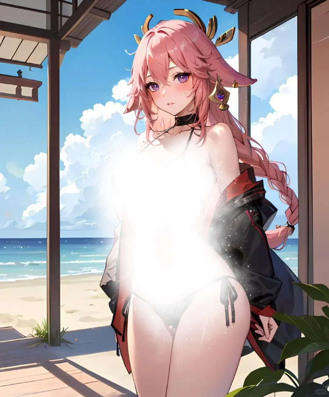 八重泳衣