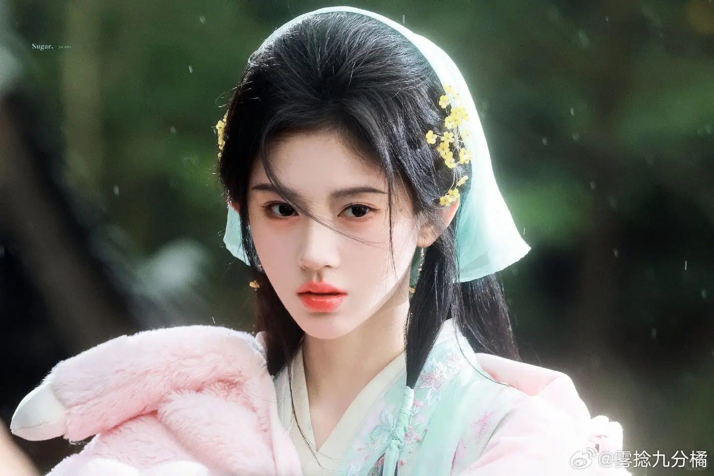 鞠婧祎江南美人！