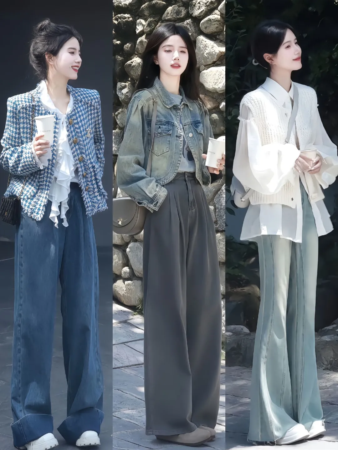 开春淑女时尚穿搭，你学会了吗！