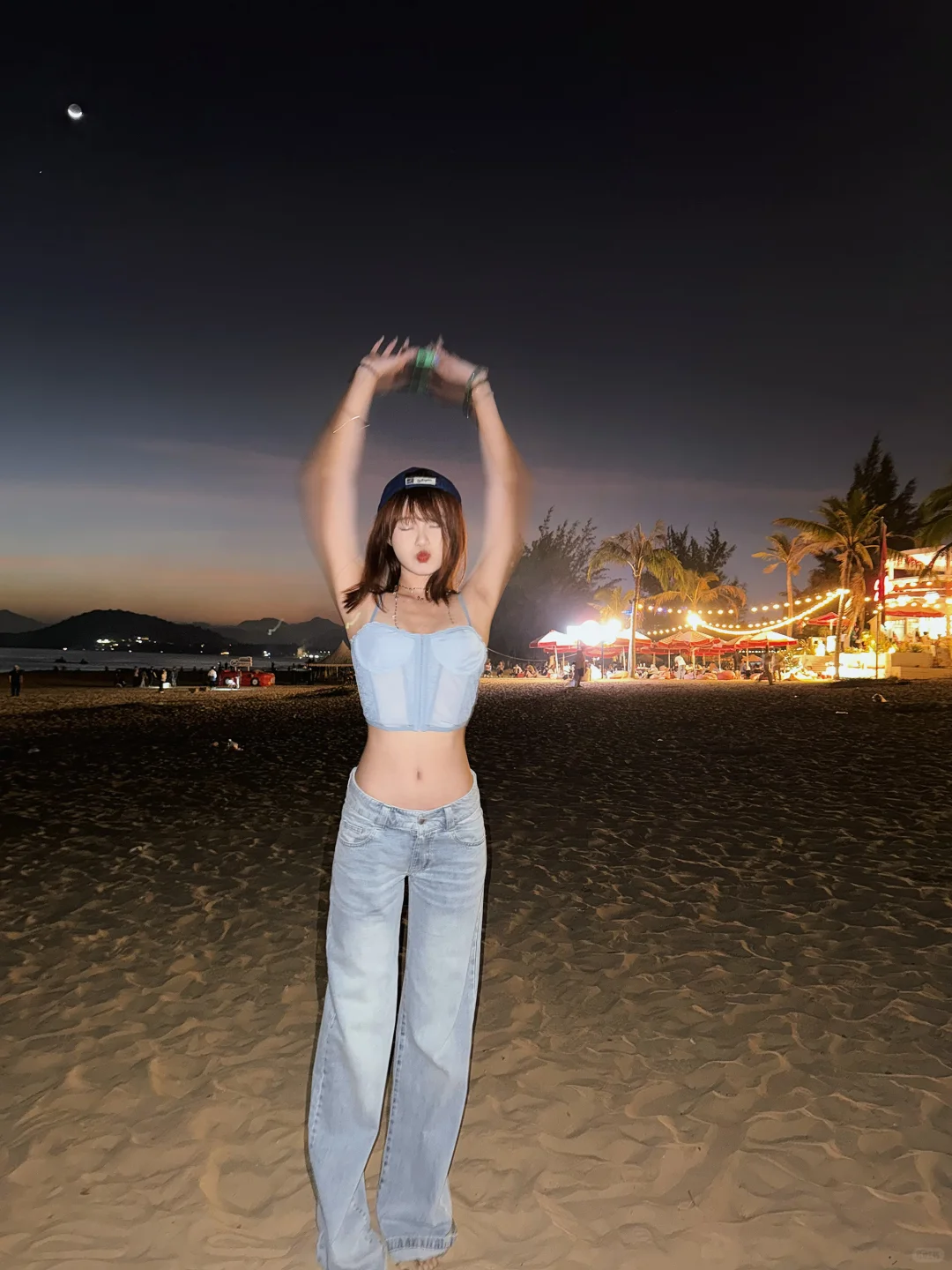 🏝️万宁神州半岛｜蓝色鱼骨和海边好搭🌊🥥