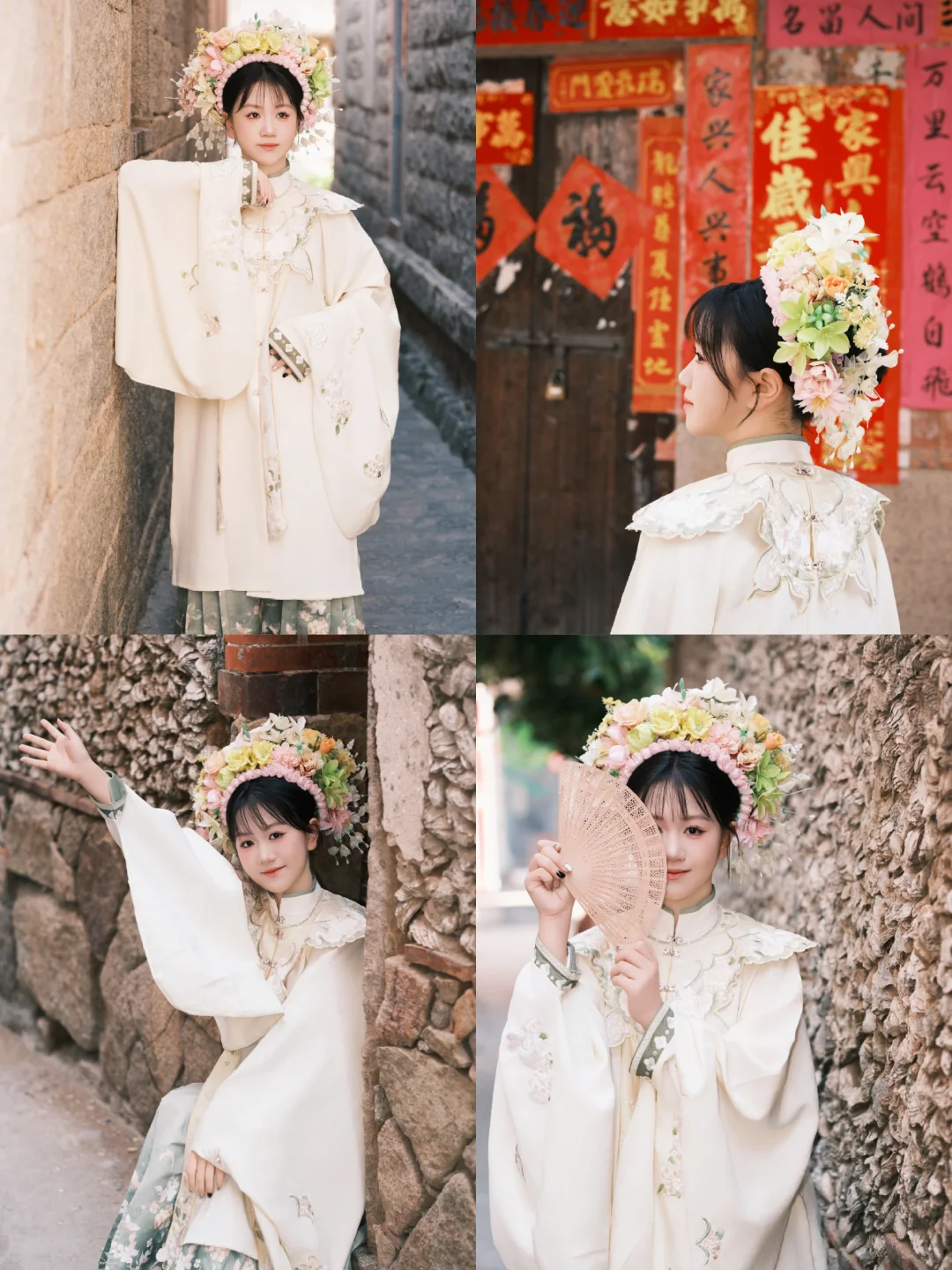 泉州簪花写真 | 美到犯规的簪花