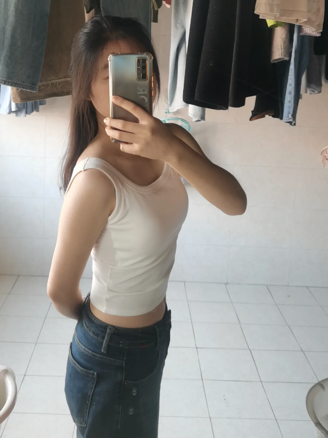 开心！有新衣服穿啦！但！长肉噜要减吗