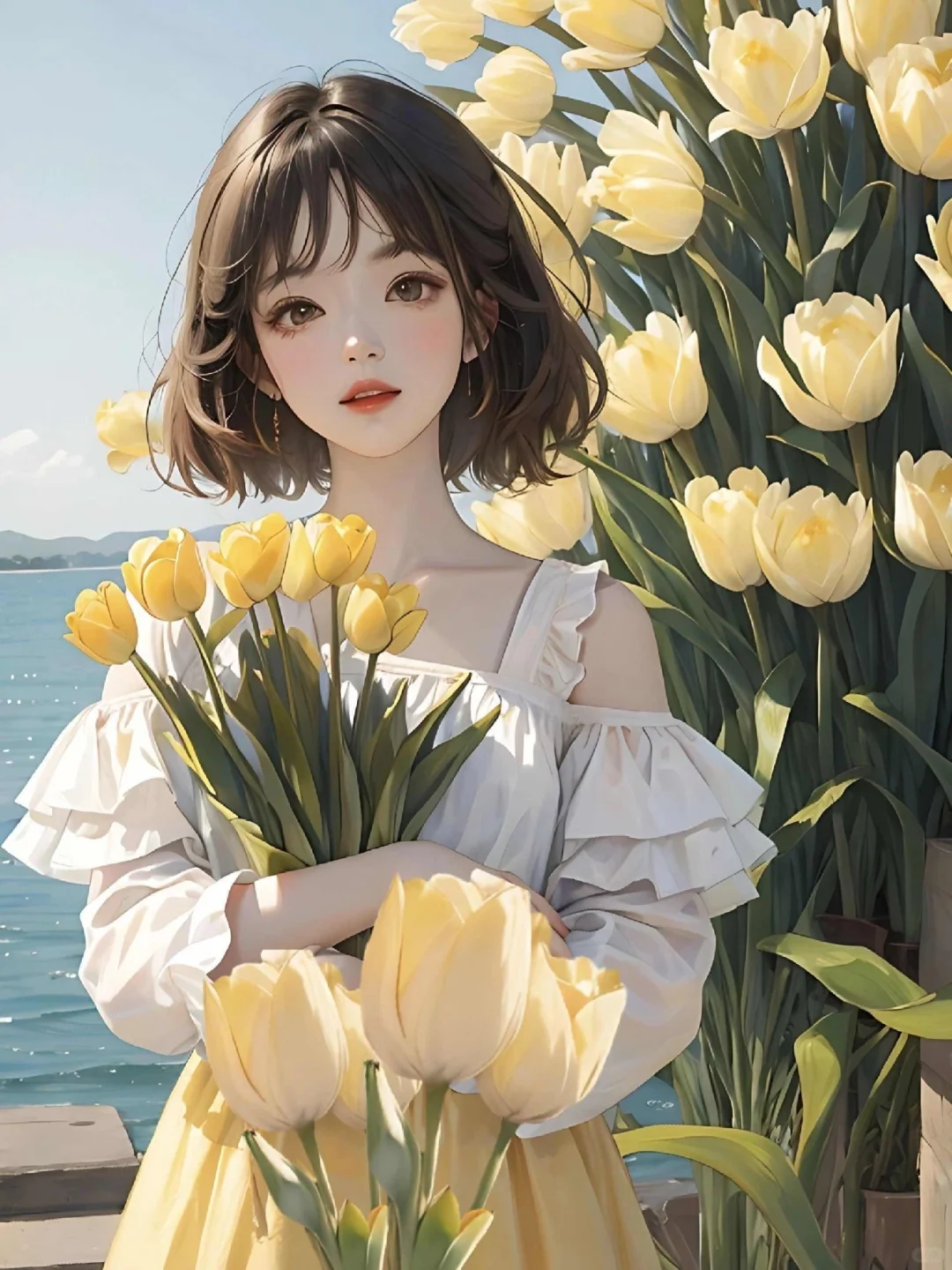很哇塞的女生头像