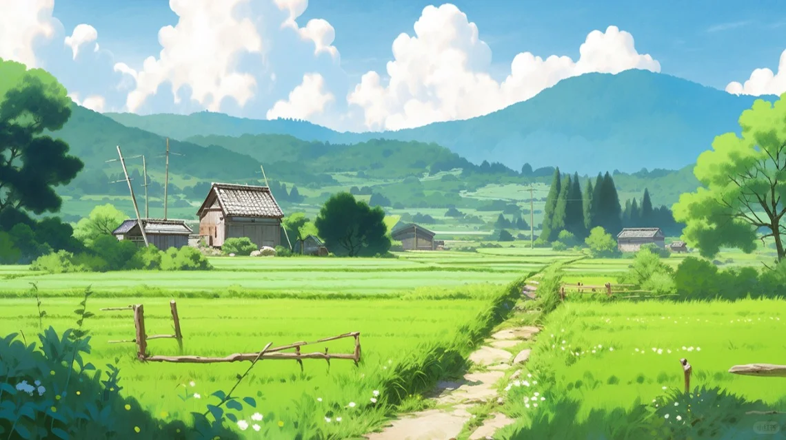 治愈系插画 | 宫崎骏风格