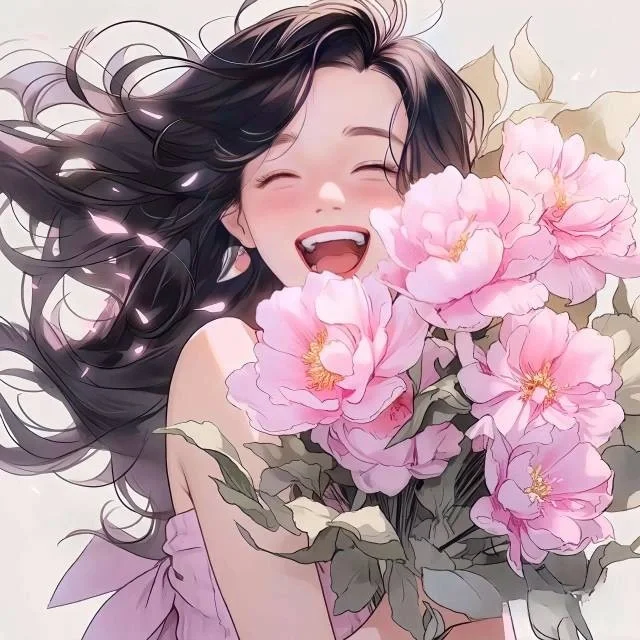 很哇塞的女生头像