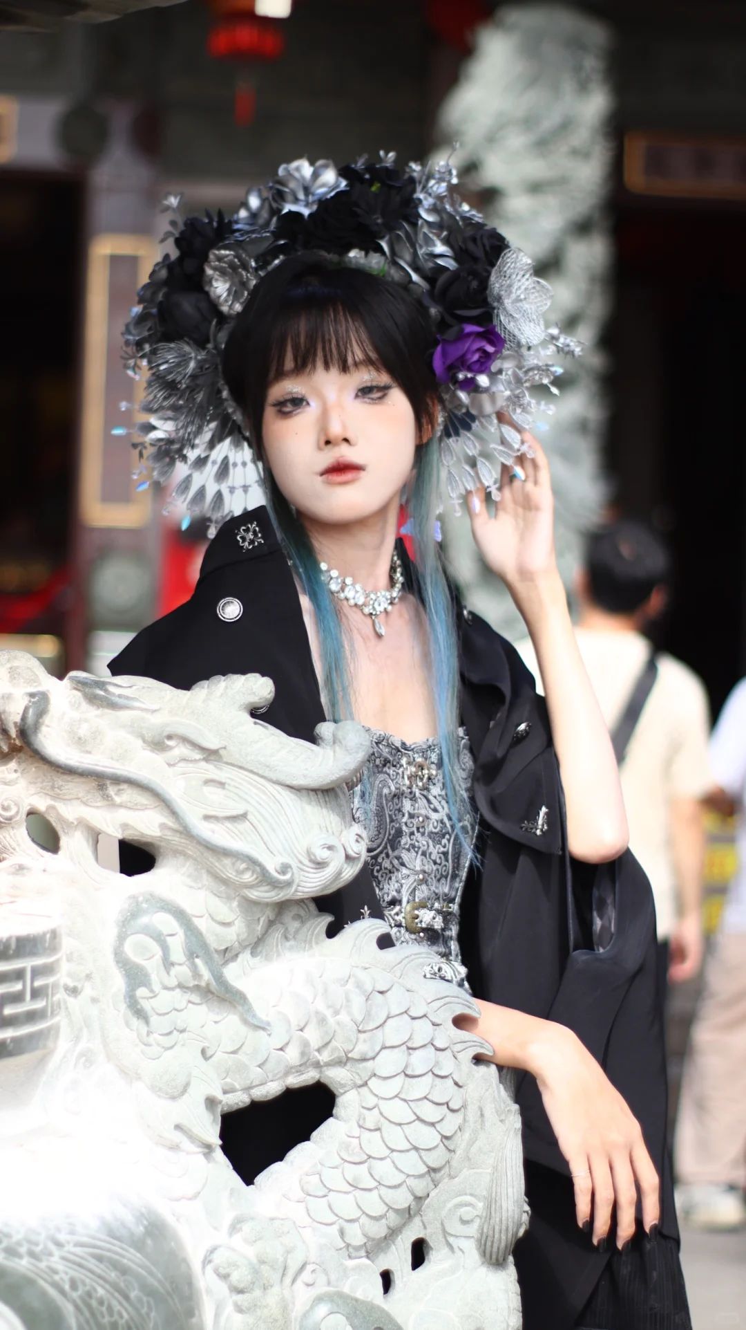 哥特簪花大赏 | 暗夜绮梦，繁花绽放