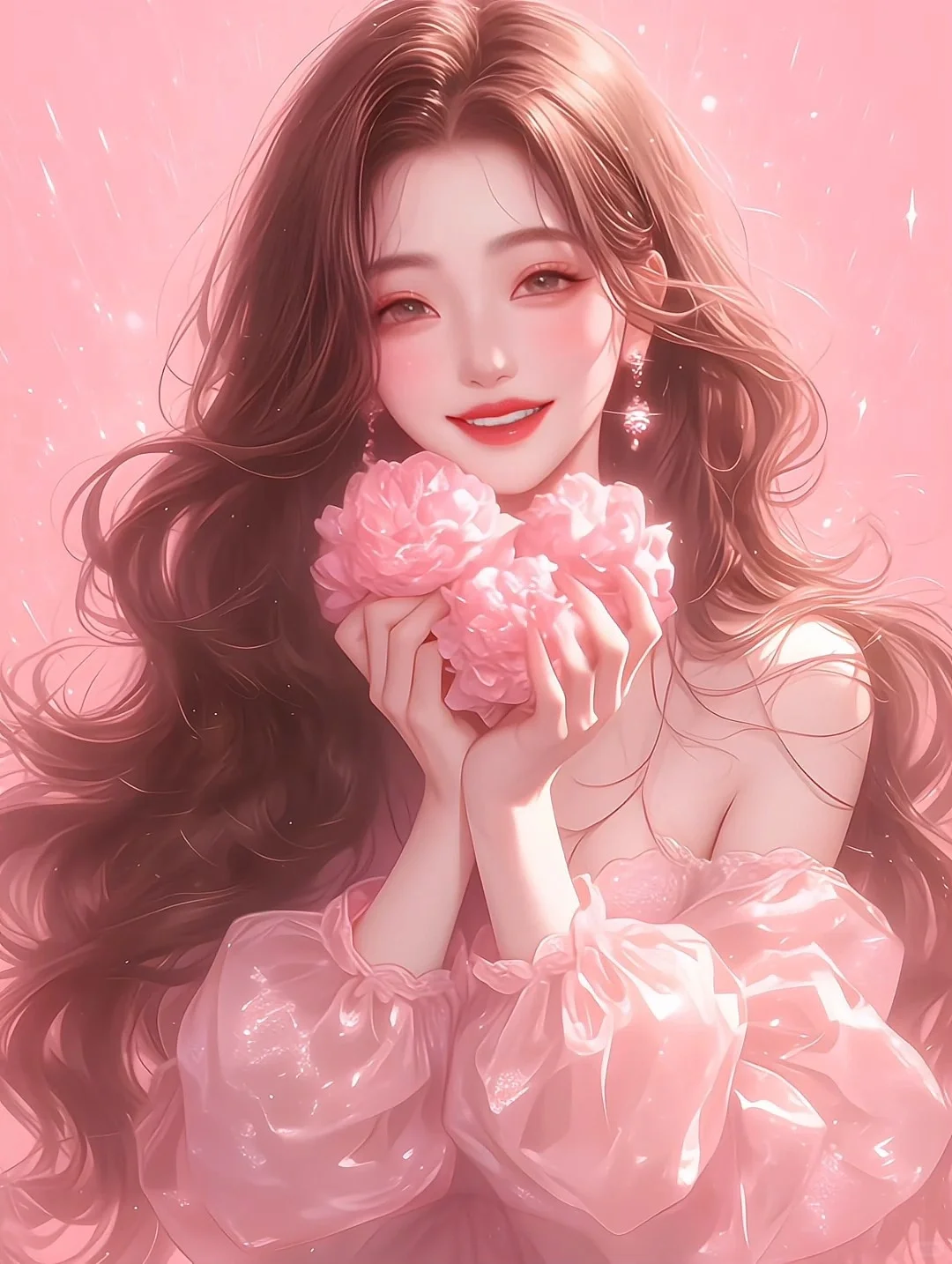 很哇塞的女生头像