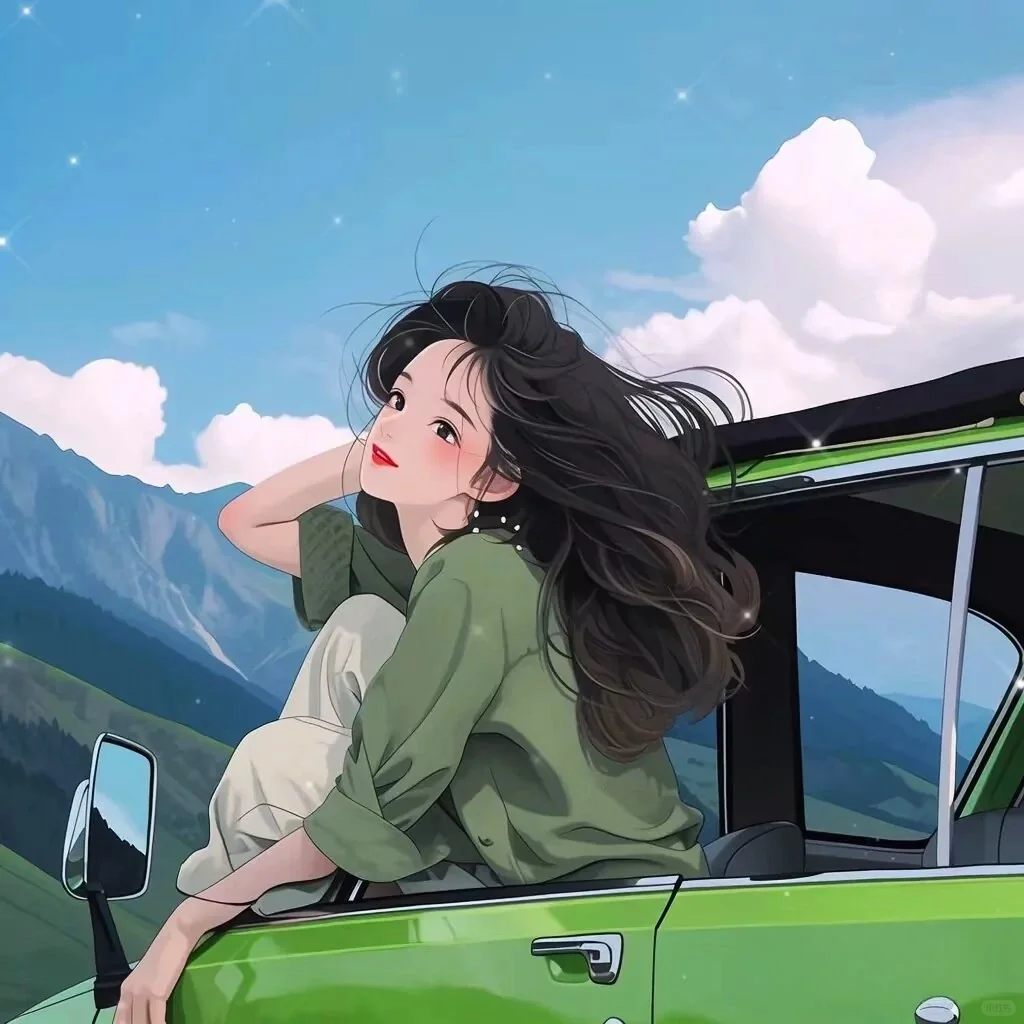 很哇塞的女生头像