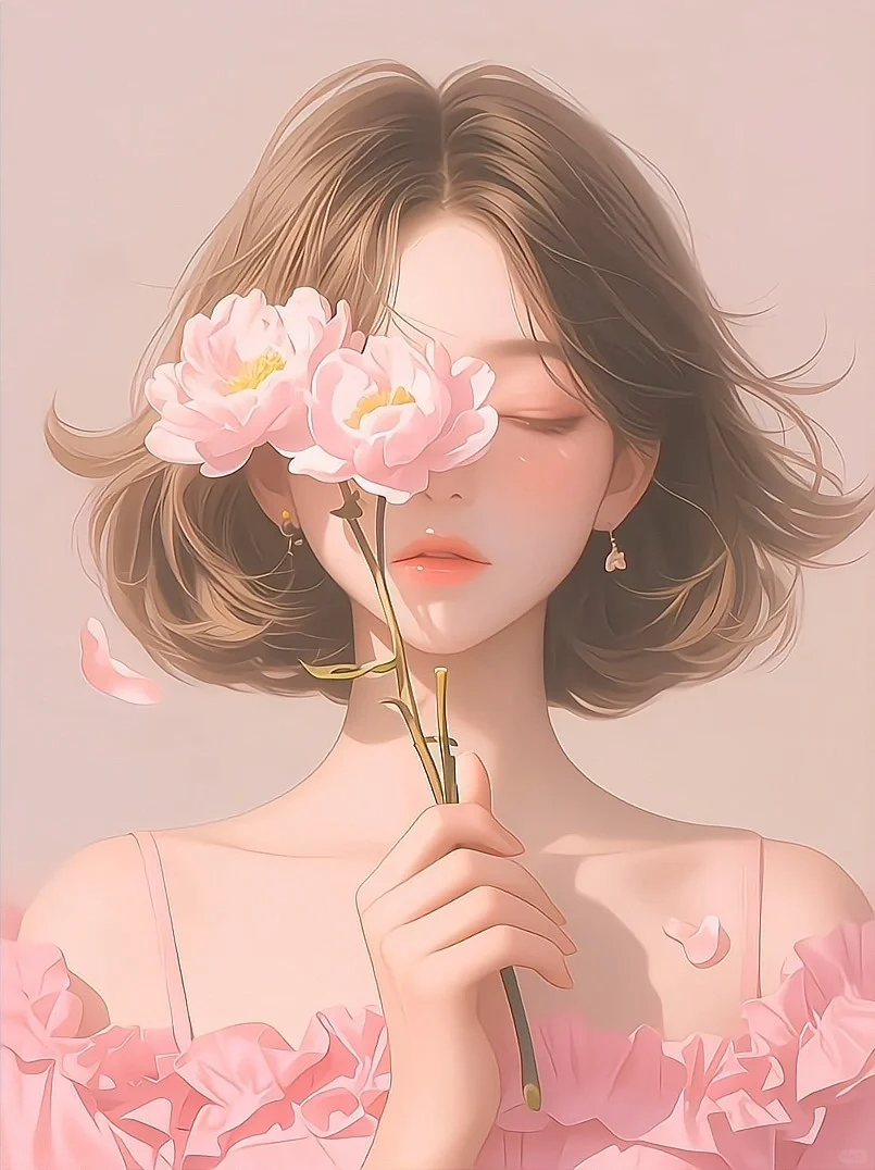 很哇塞的女生头像