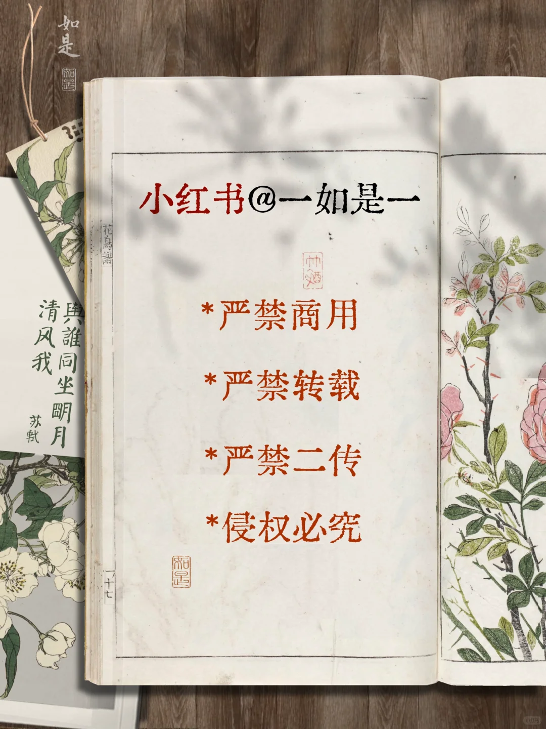 梅子熟时栀子香｜绿色护眼壁纸