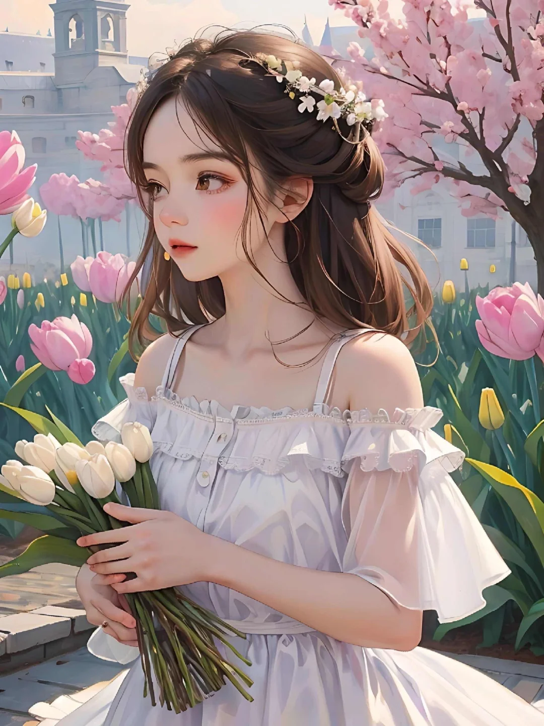 很哇塞的女生头像