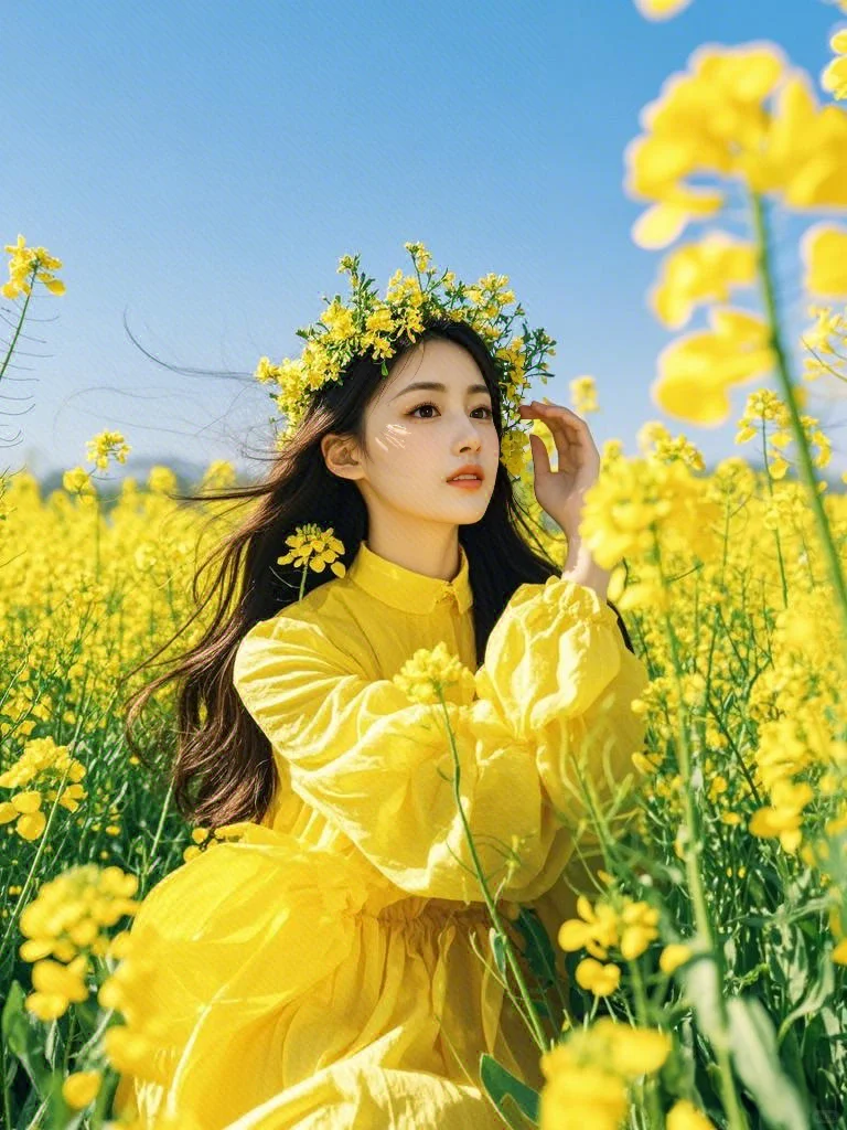 春天必用的女生头像