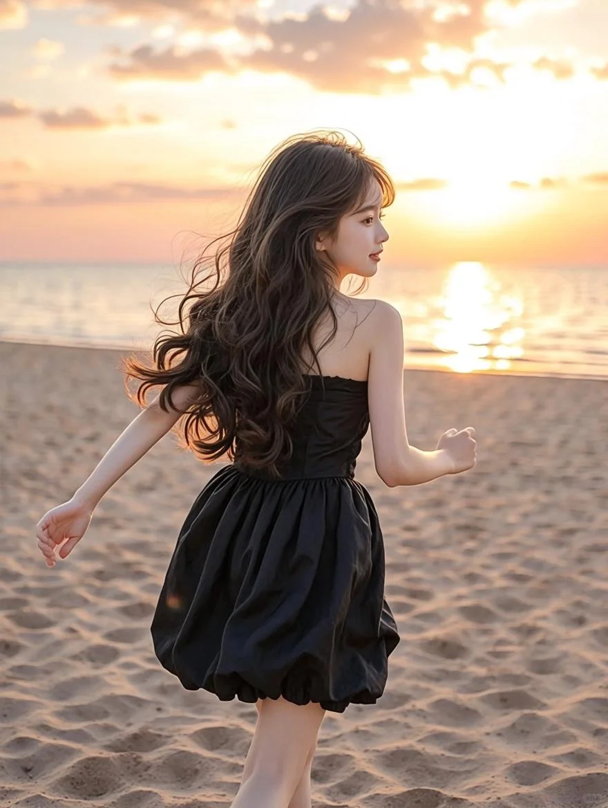 唯美女生头像，我比海风更自由！