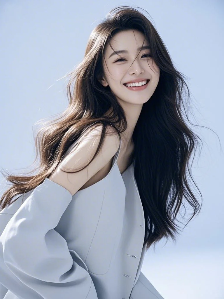 美女头像｜最灿烂的笑容