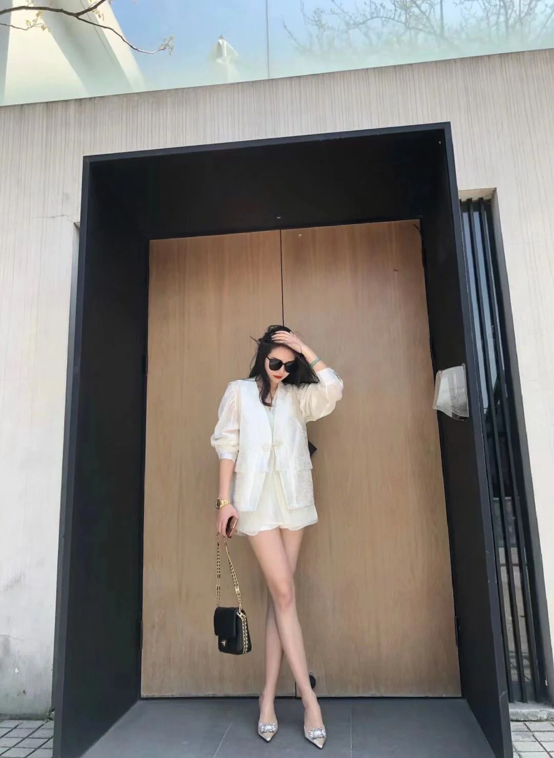 少妇出门