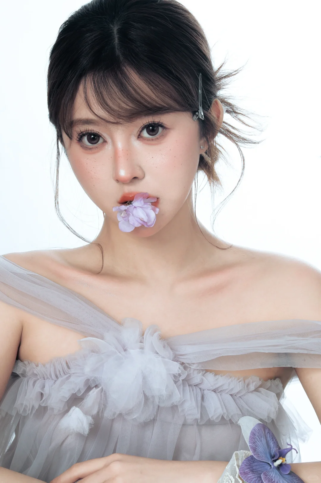 鸢尾花与蝴蝶兰的私语｜福州写真