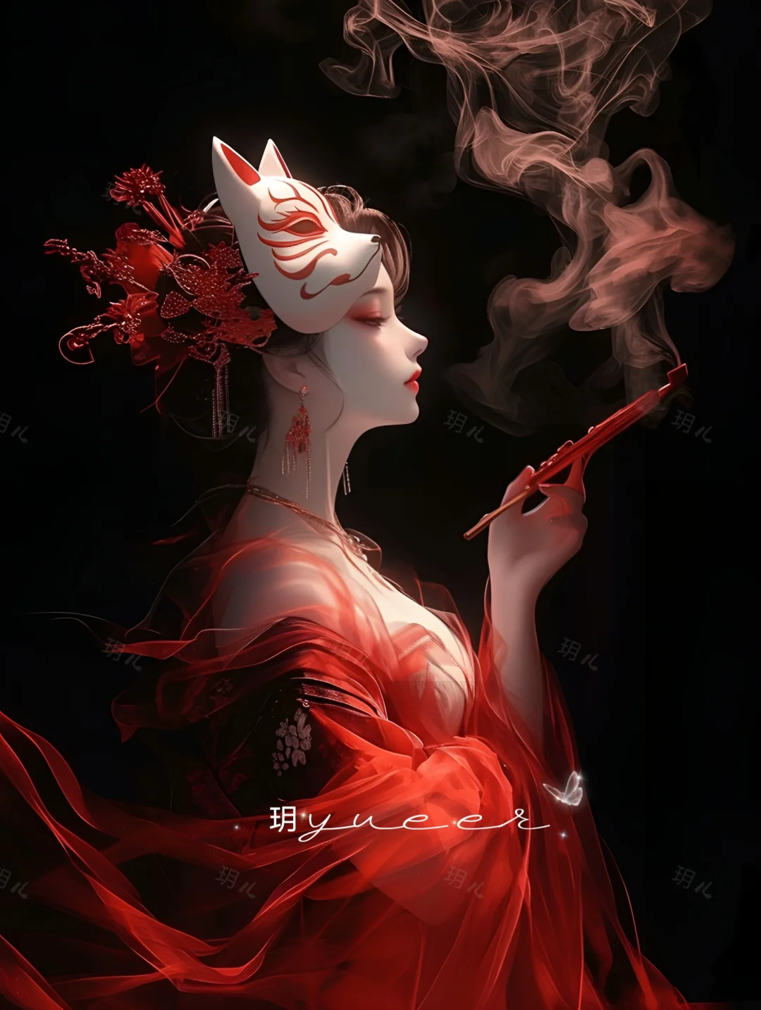绝美狐仙女头