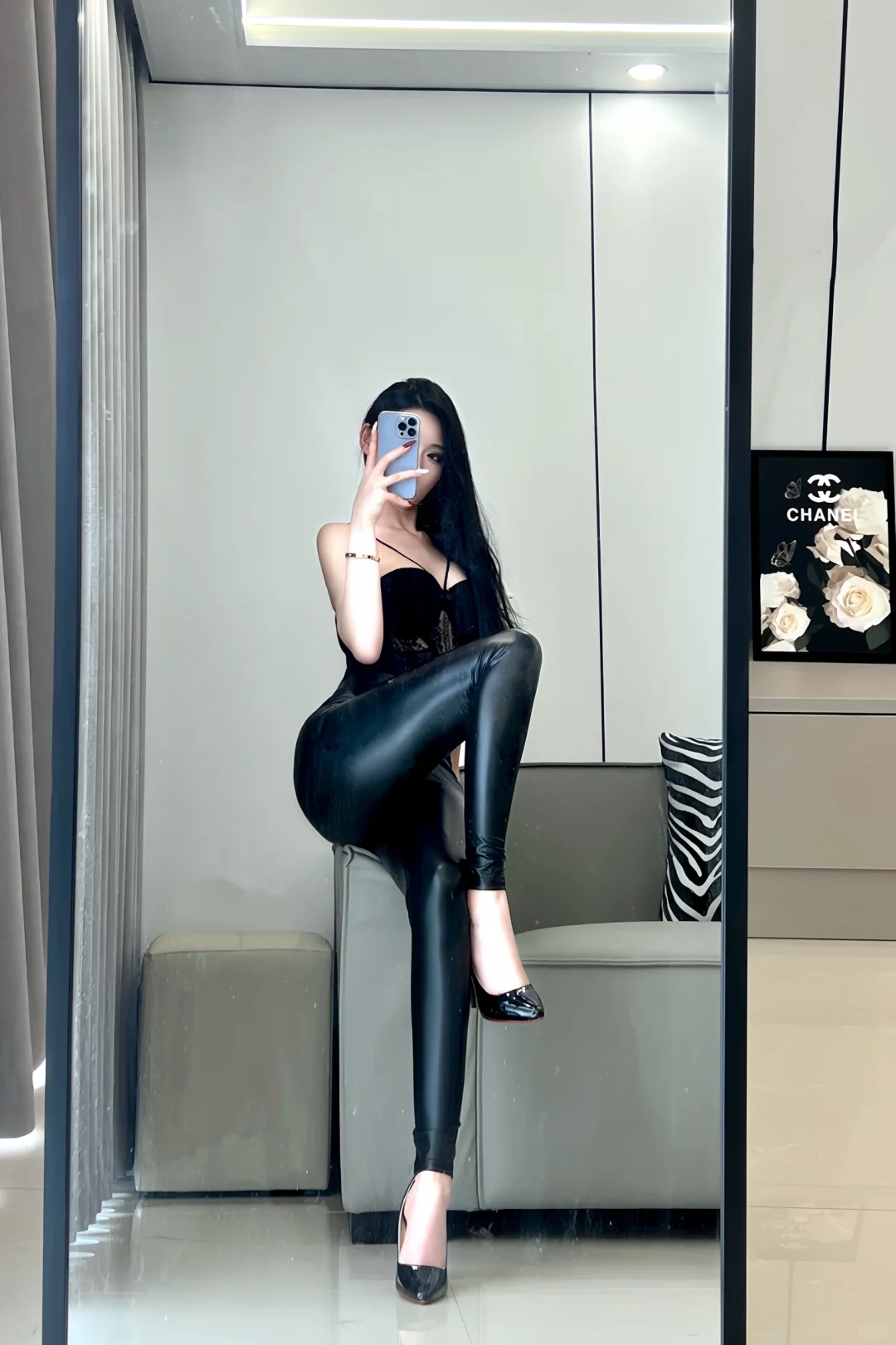 还得是皮裤
