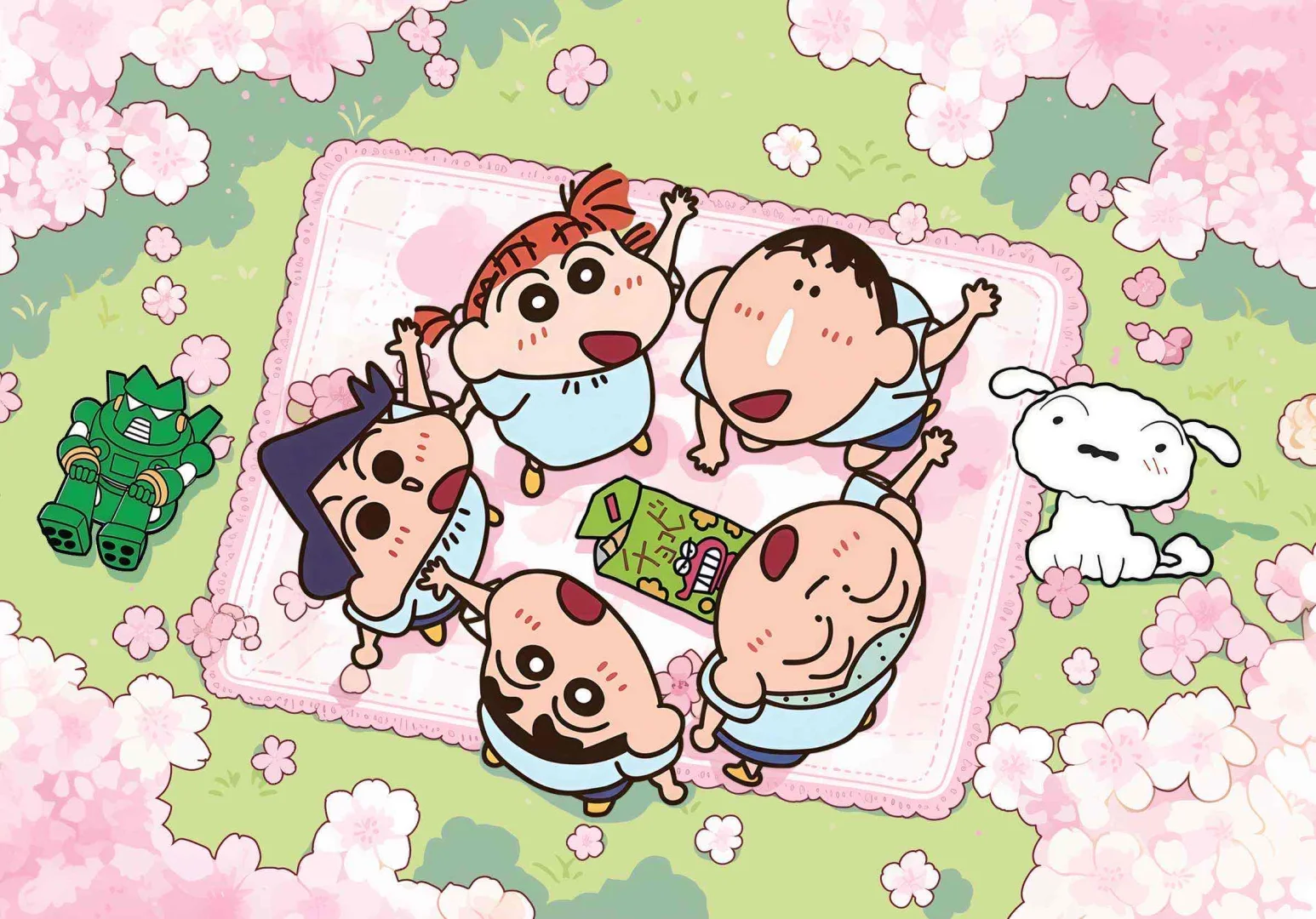 蜡笔小新iPad 壁纸