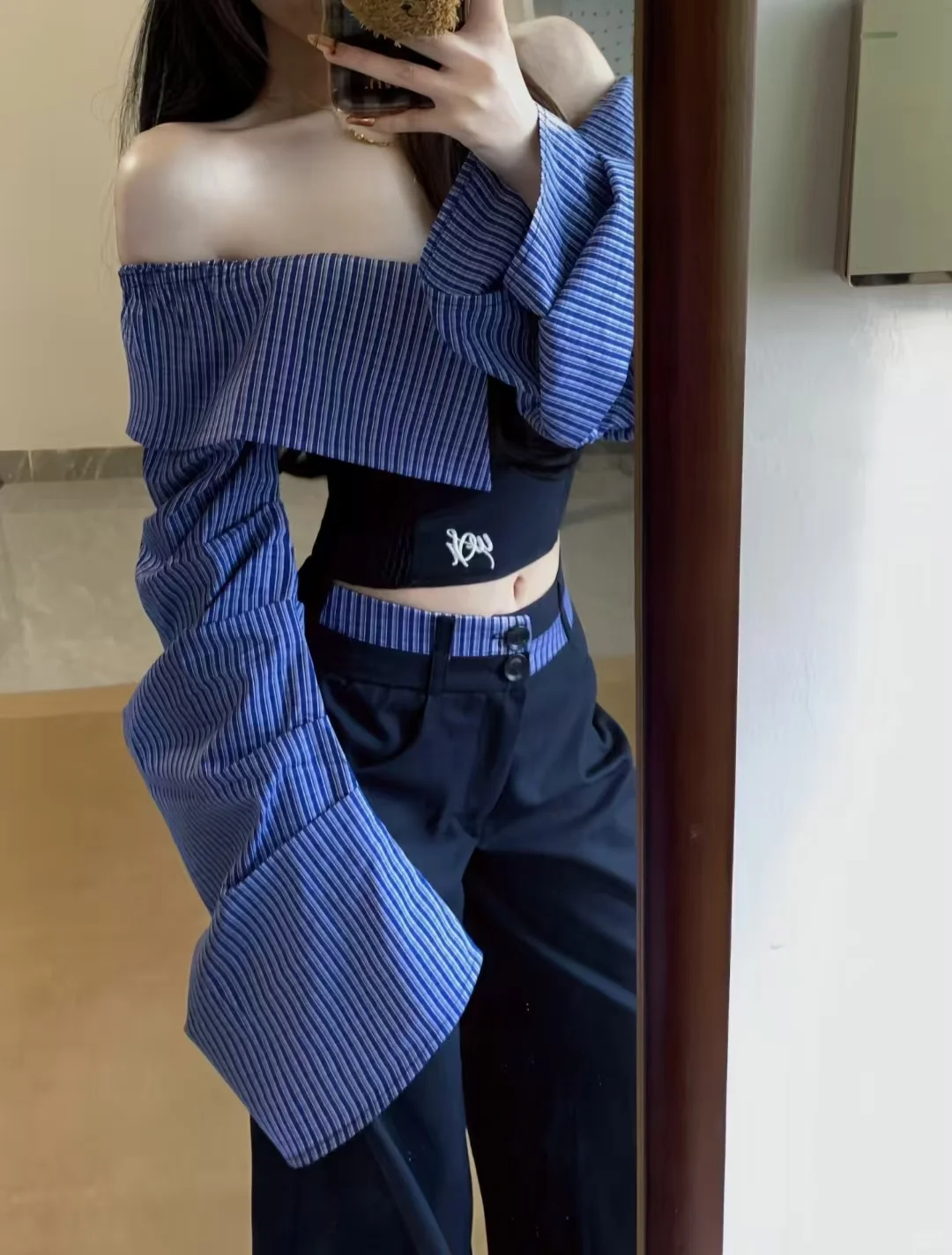 初春超显高韩系穿搭