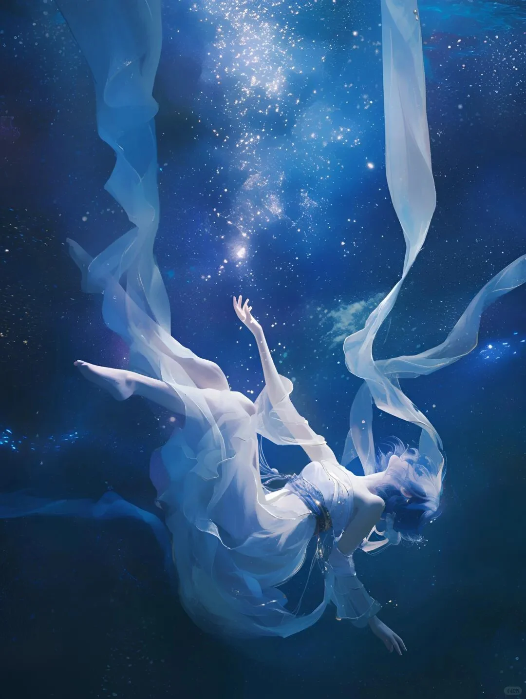 梦幻仙境中的星辰美人