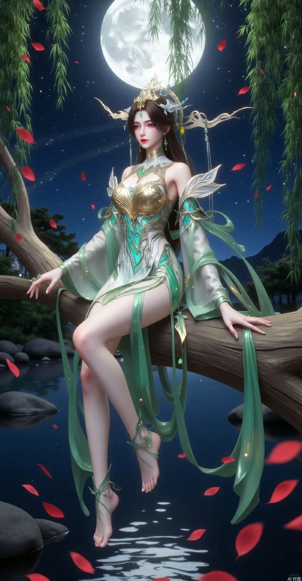 柳神和太阴玉兔