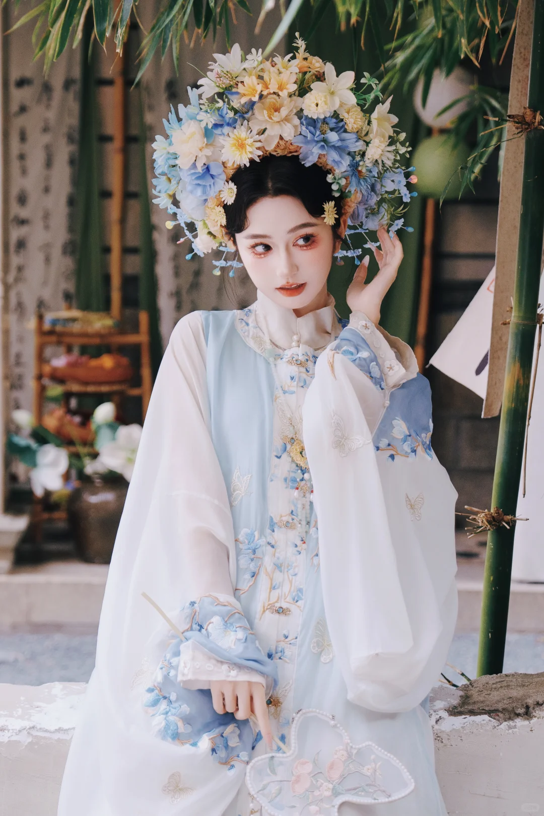 不是在逃公主 是在泉州的簪花女