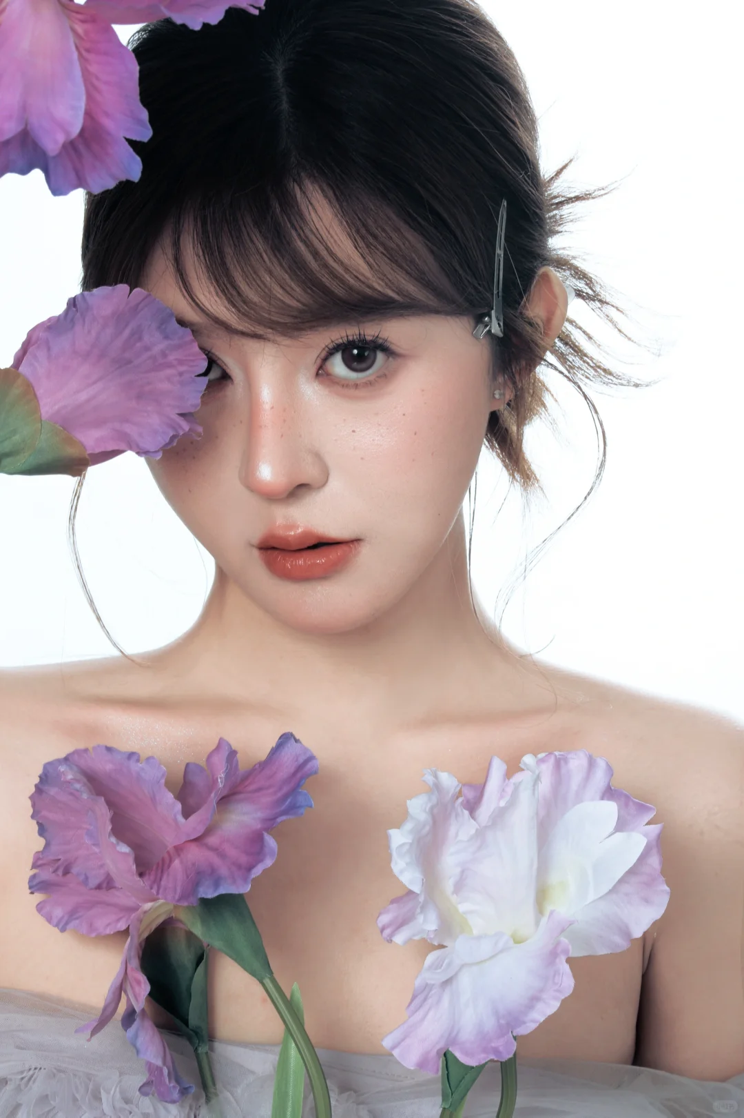 鸢尾花与蝴蝶兰的私语｜福州写真