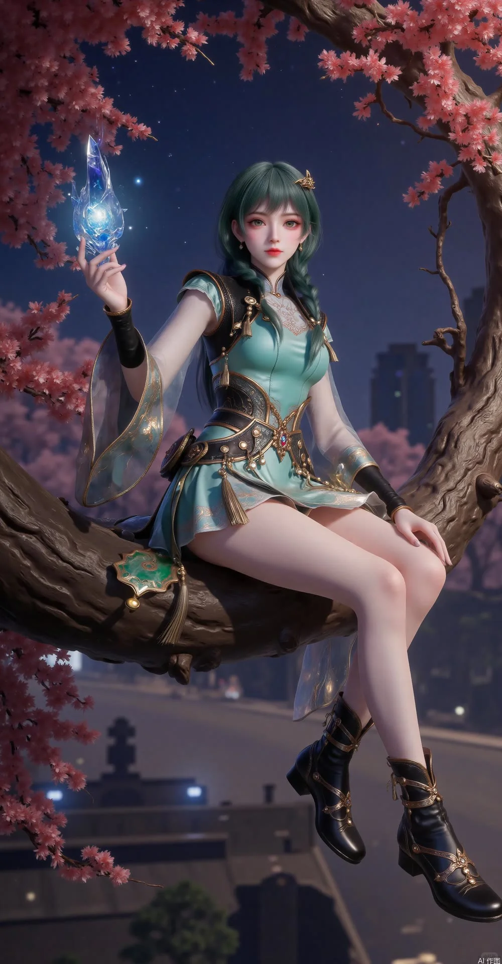 萧萧双生武魂分别是三生镇魂鼎和九凤来仪箫