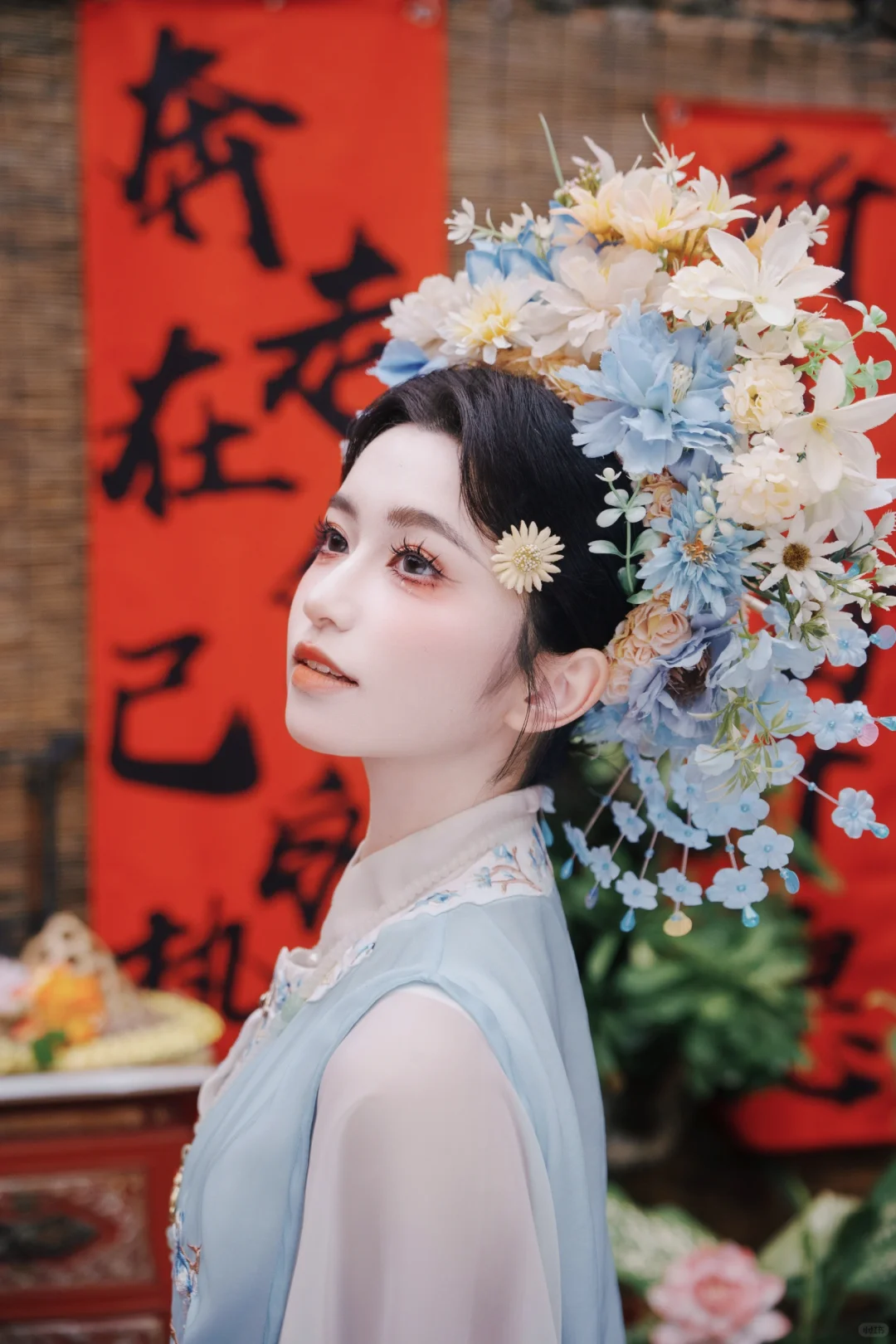 不是在逃公主 是在泉州的簪花女