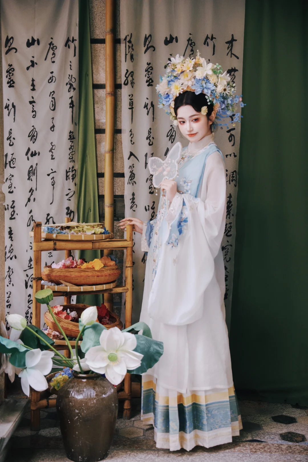 不是在逃公主 是在泉州的簪花女