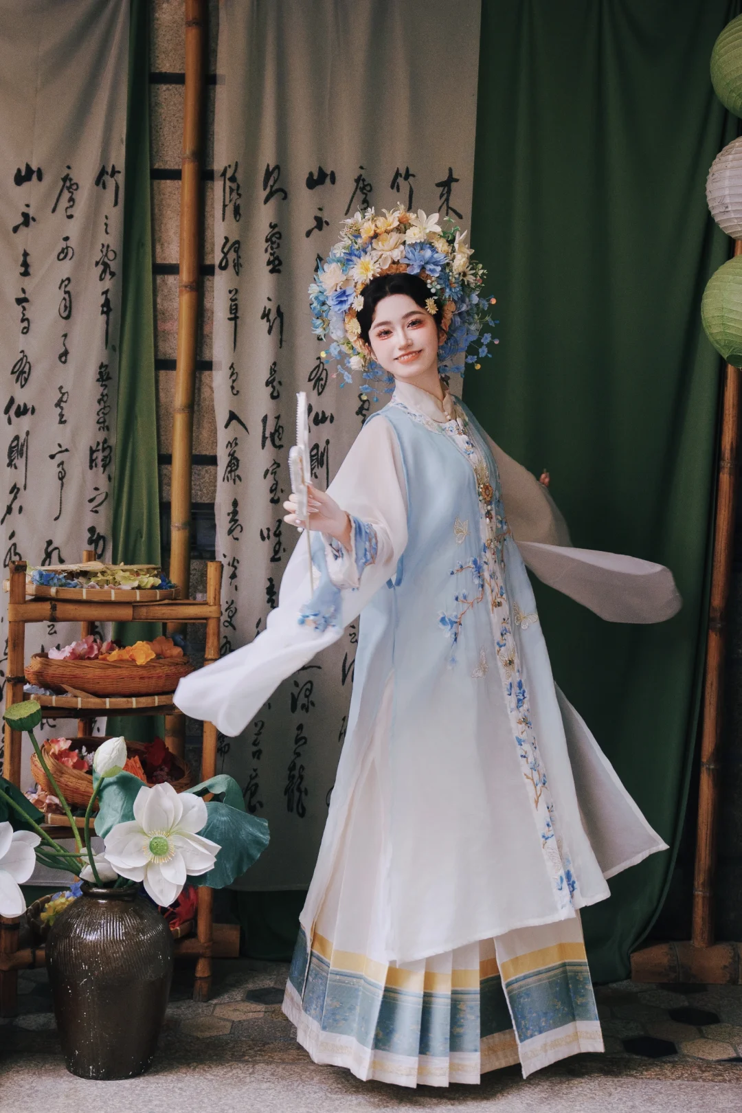 不是在逃公主 是在泉州的簪花女