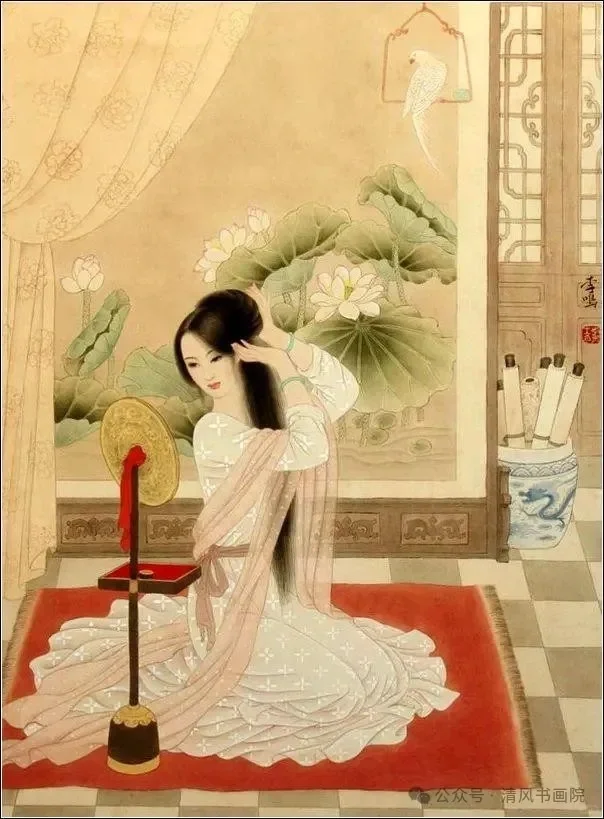 太美了!难得一见的古典美女形体图