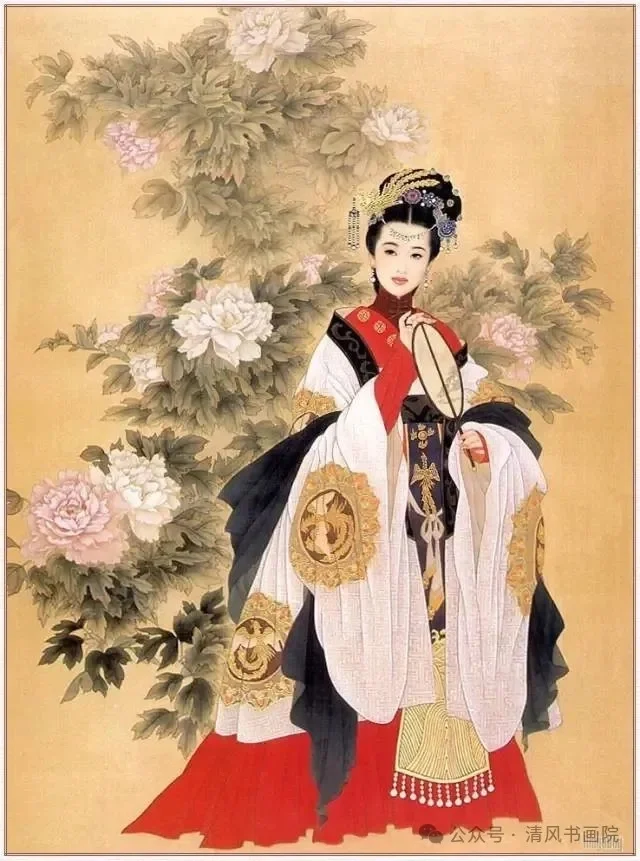 太美了!难得一见的古典美女形体图