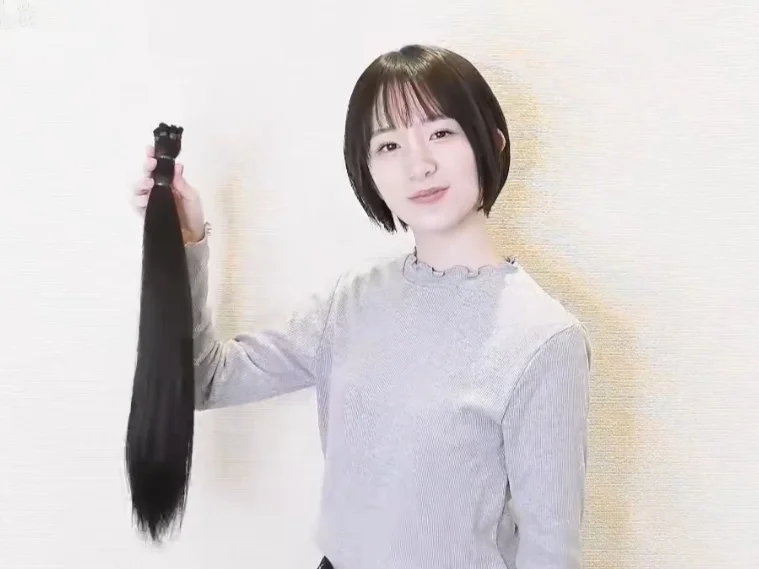 长发校花