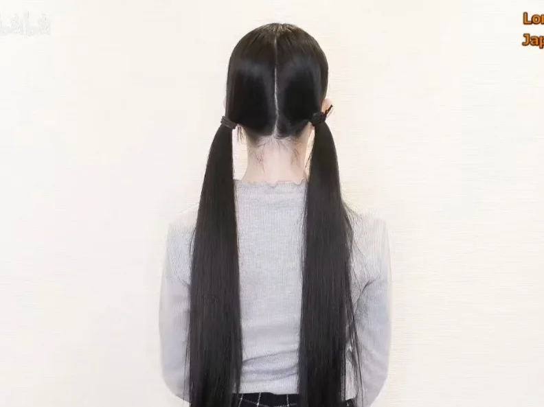 长发校花