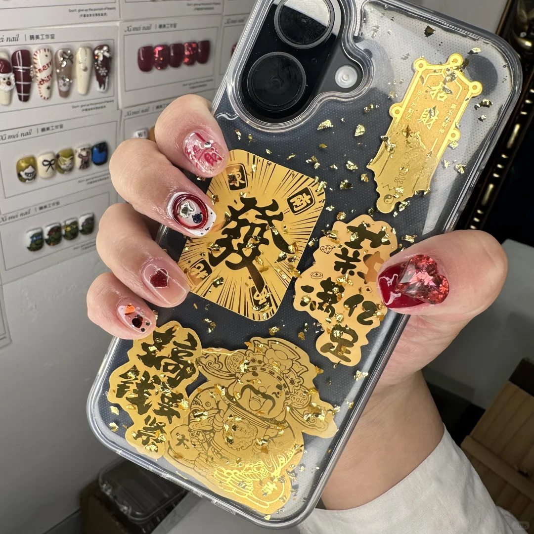 招财美甲招财穿戴甲