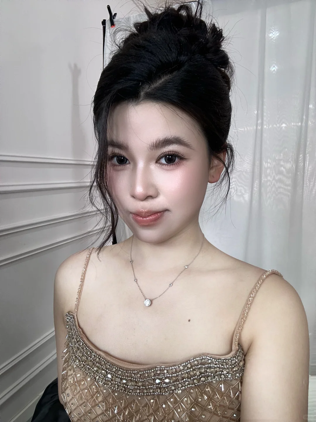 00后自由模特又是美美的一天