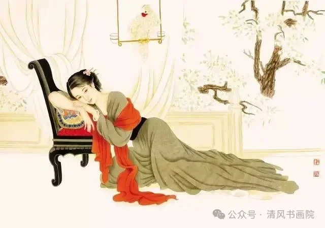 太美了!难得一见的古典美女形体图