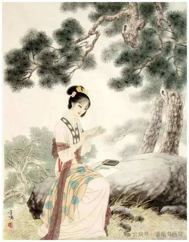 太美了!难得一见的古典美女形体图
