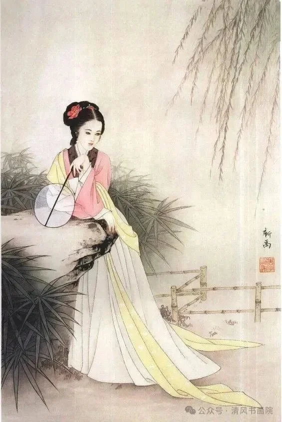 太美了!难得一见的古典美女形体图