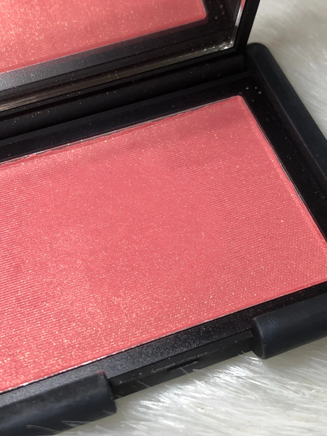 NARS招牌腮红 狂热 TORRID 试色