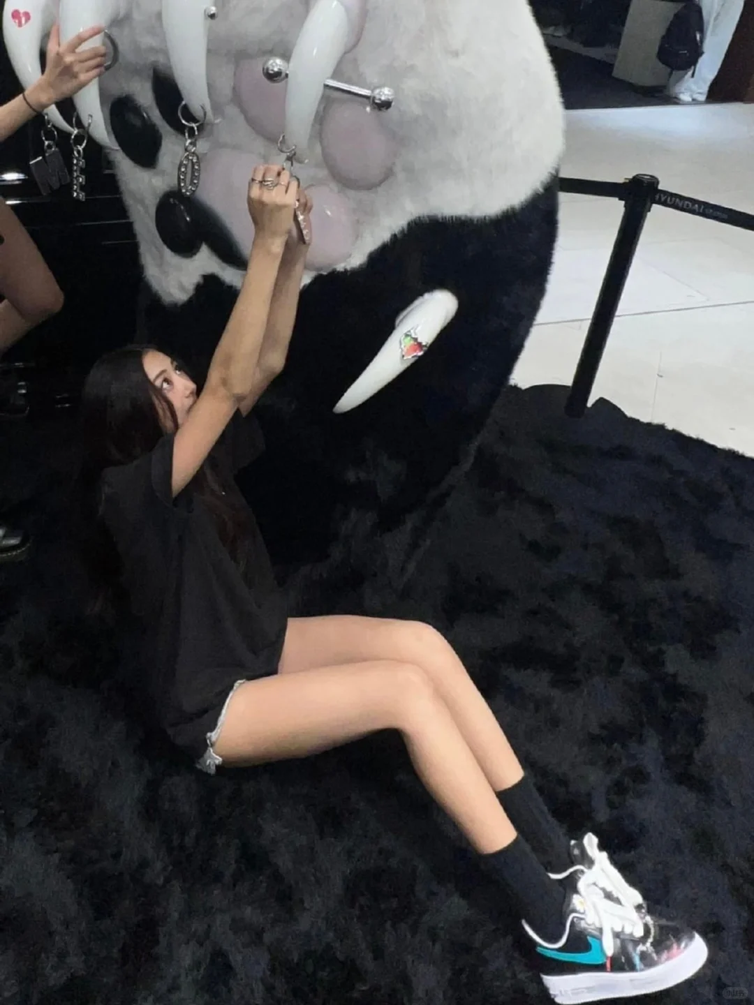 好牛的比例…好长的腿…