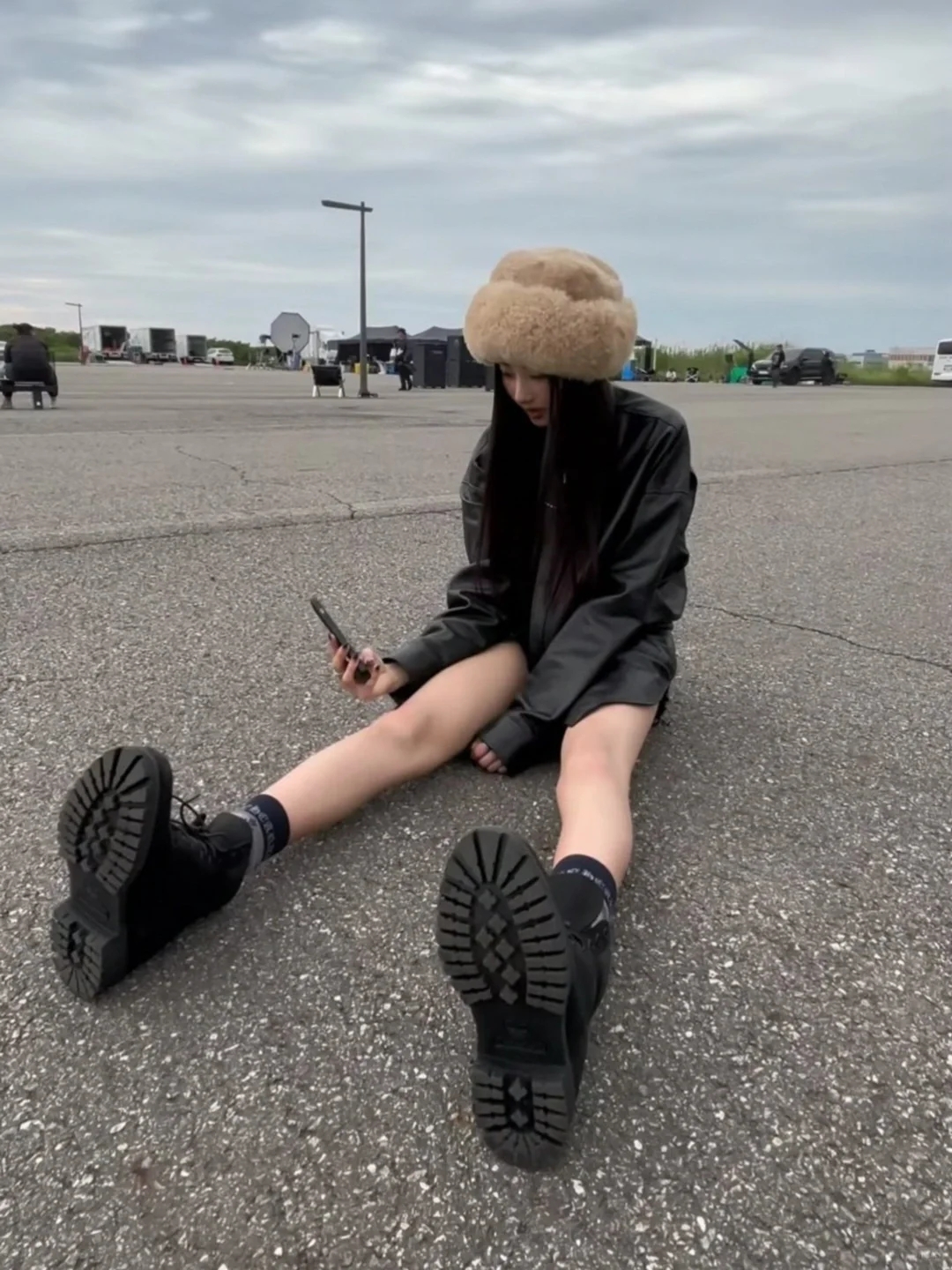 好牛的比例…好长的腿…