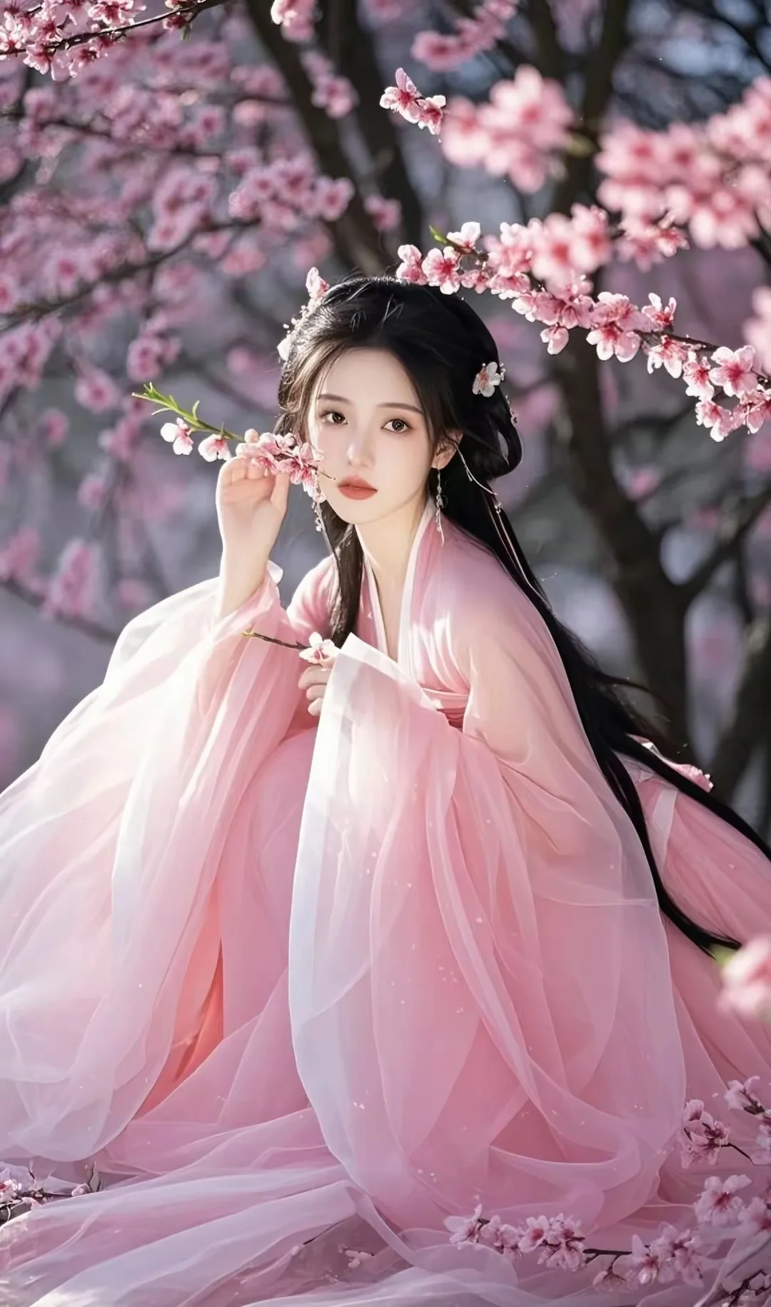 坠入樱花的梦里