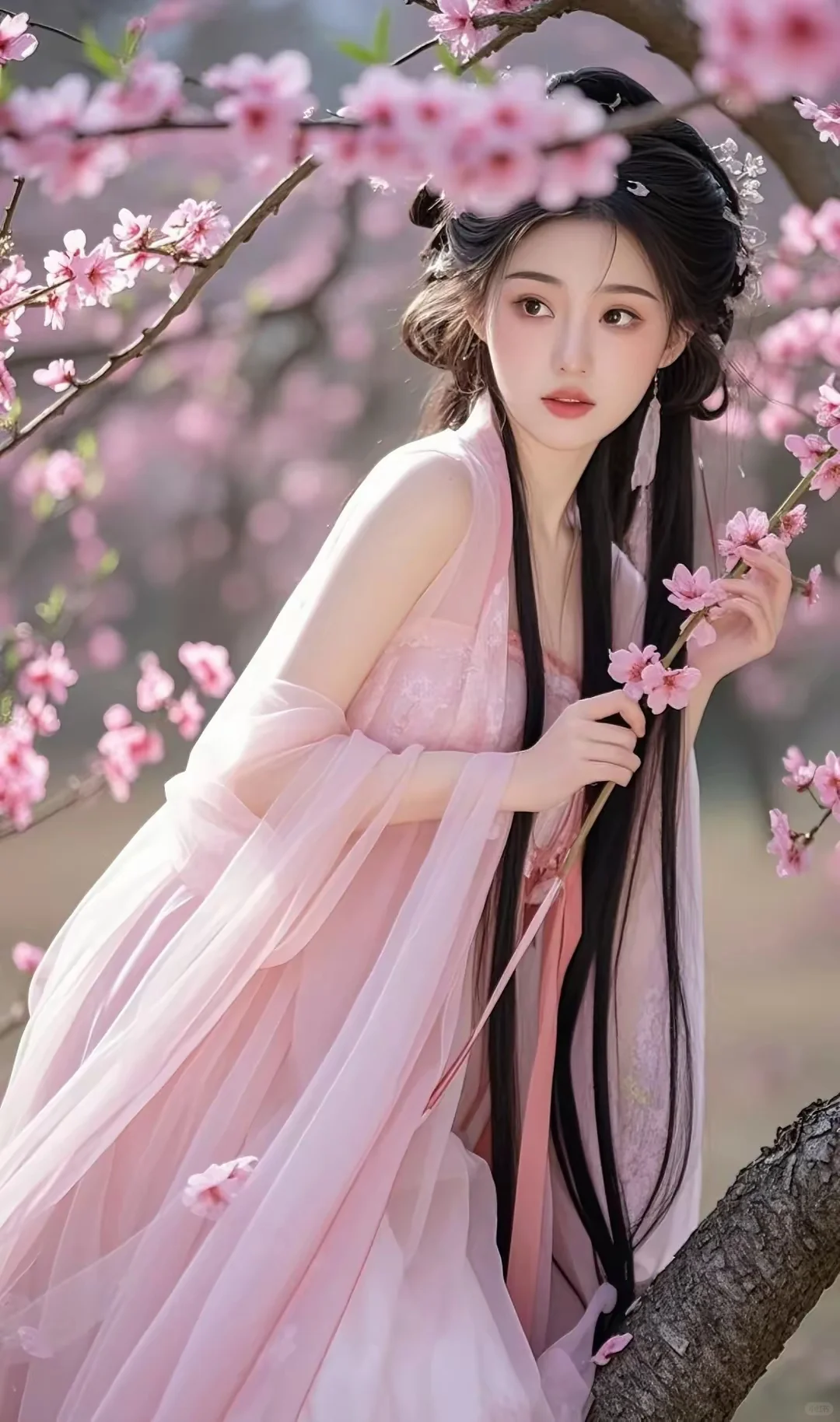 坠入樱花的梦里