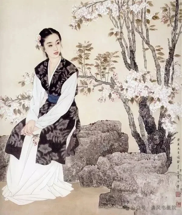 太美了!难得一见的古典美女形体图