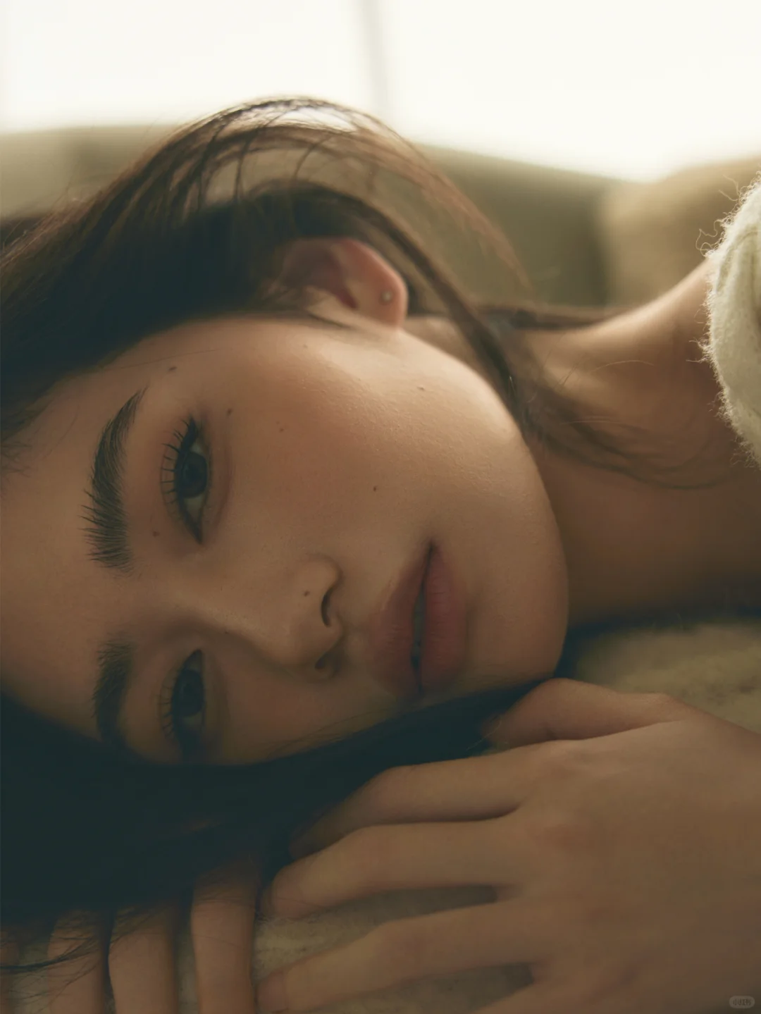 慵懒韩杂风️松弛感满满的居家少女写真