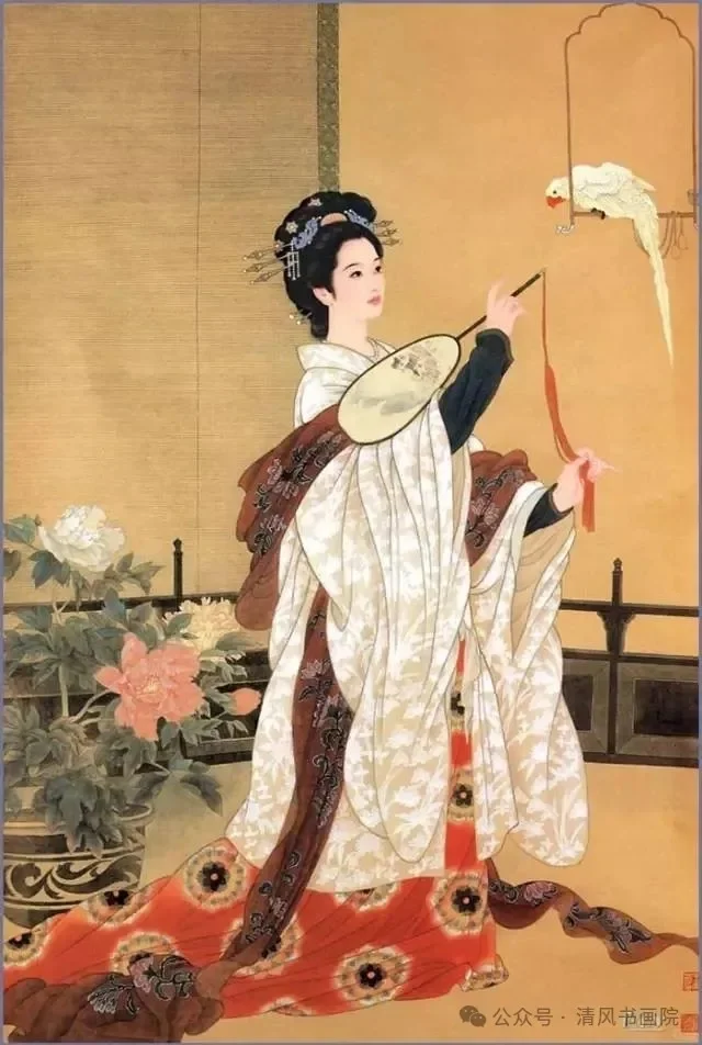 太美了!难得一见的古典美女形体图