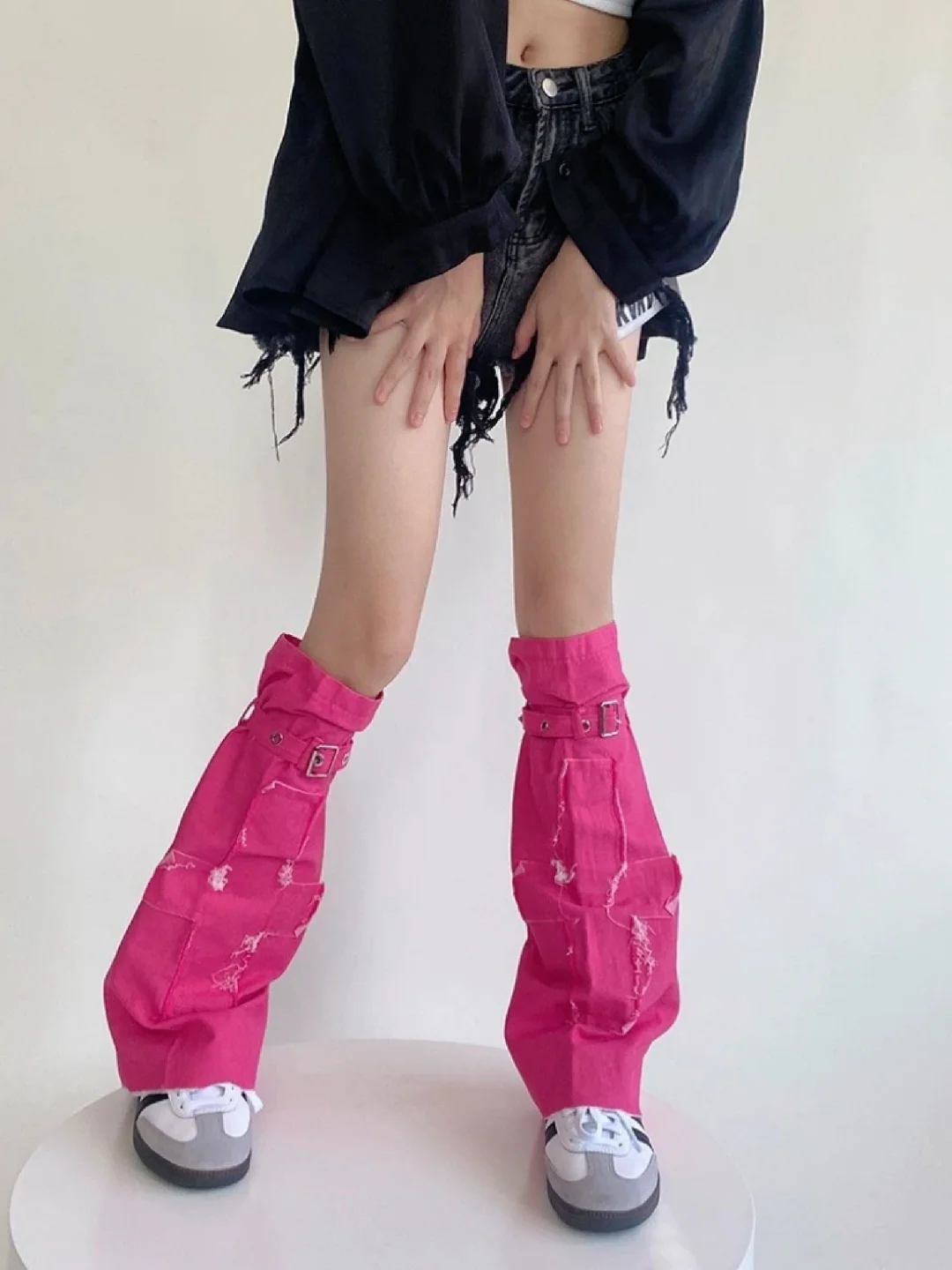 袜套穿搭|在春天开启你的摩登女郎